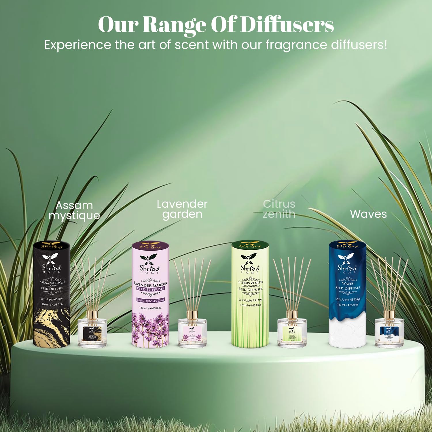 Citrus Zenith (Lemongrass)  Reed Diffuser 120 ml