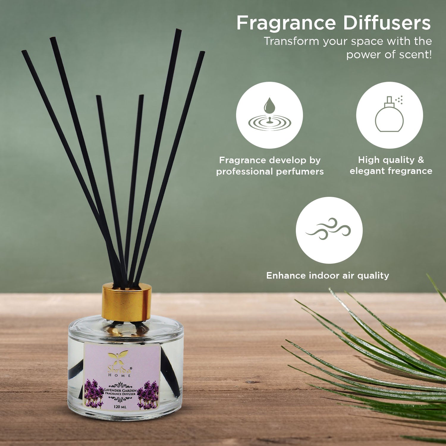 Lavender Garden  Reed Diffuser 120 ml