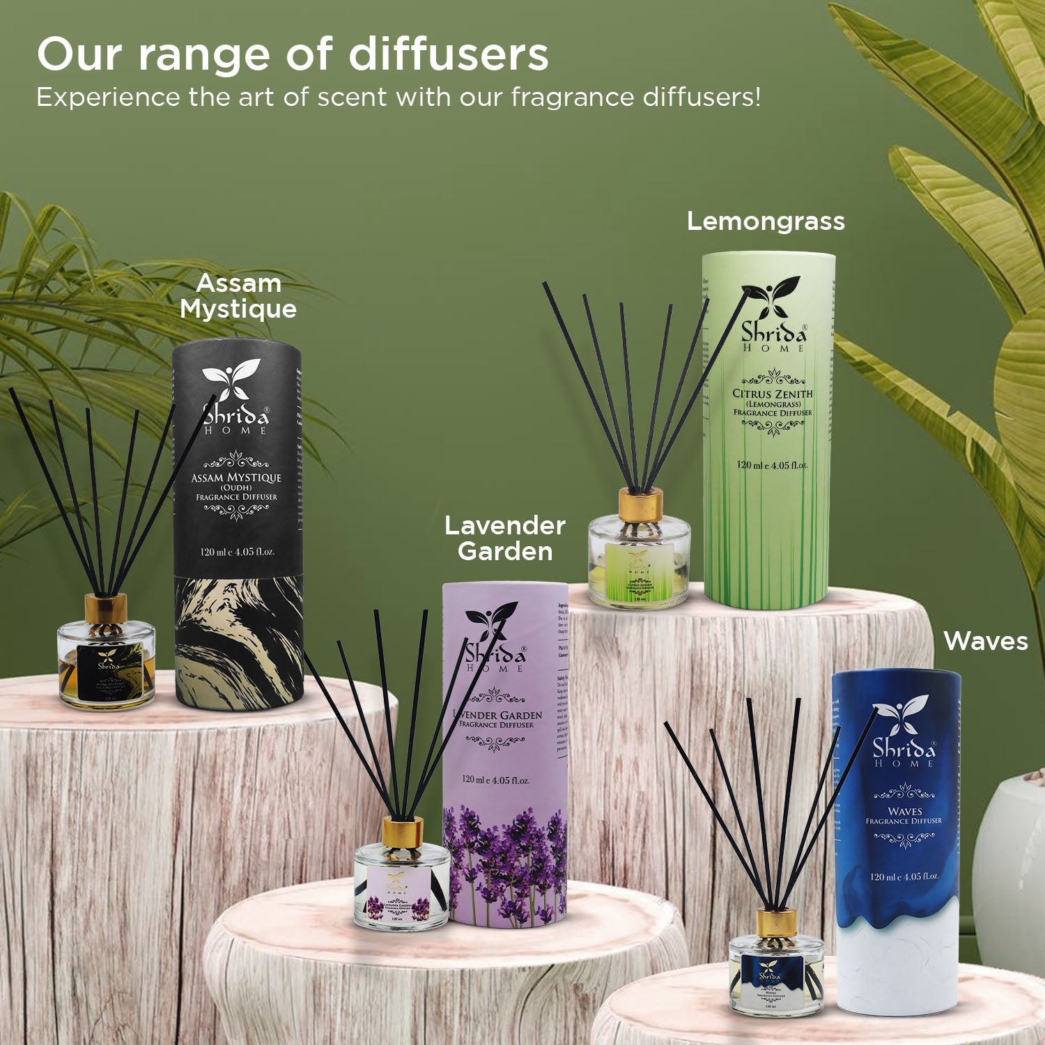 Lavender Garden  Reed Diffuser 120 ml