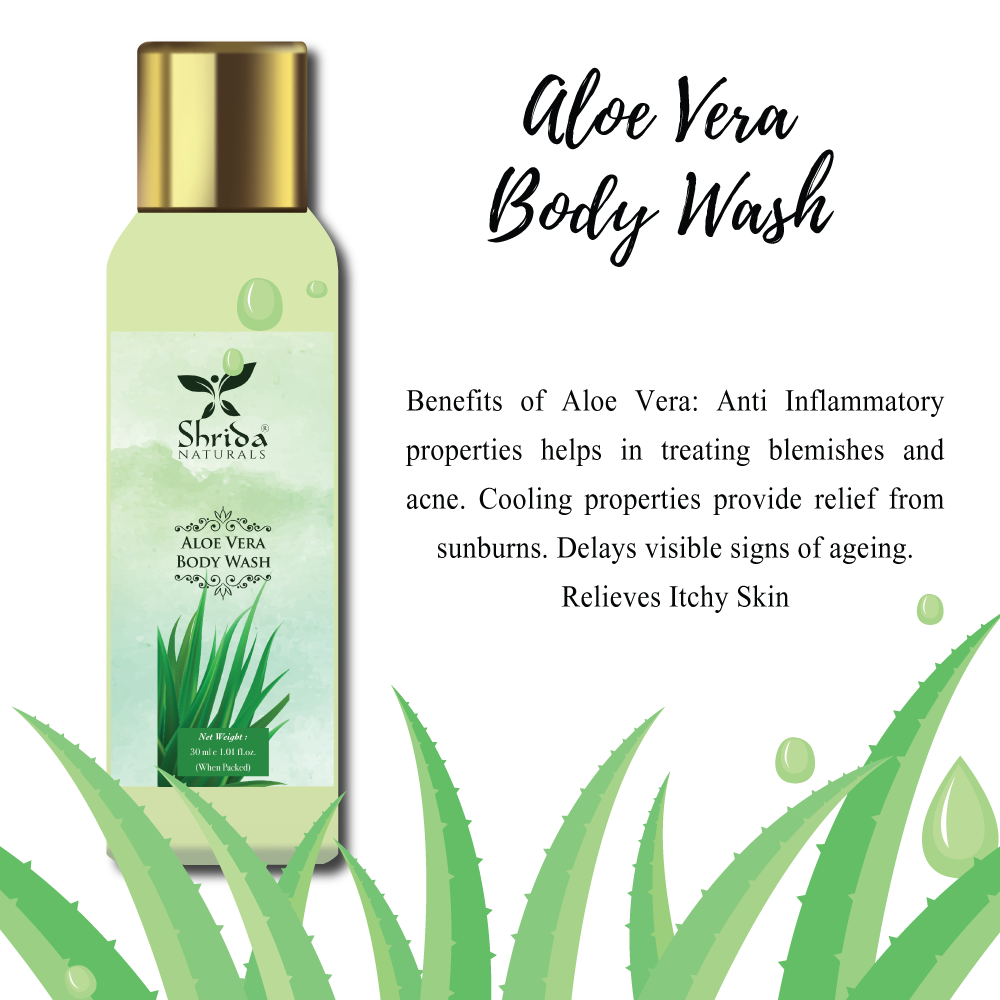 Mini Aloe Vera Body Wash 30ml