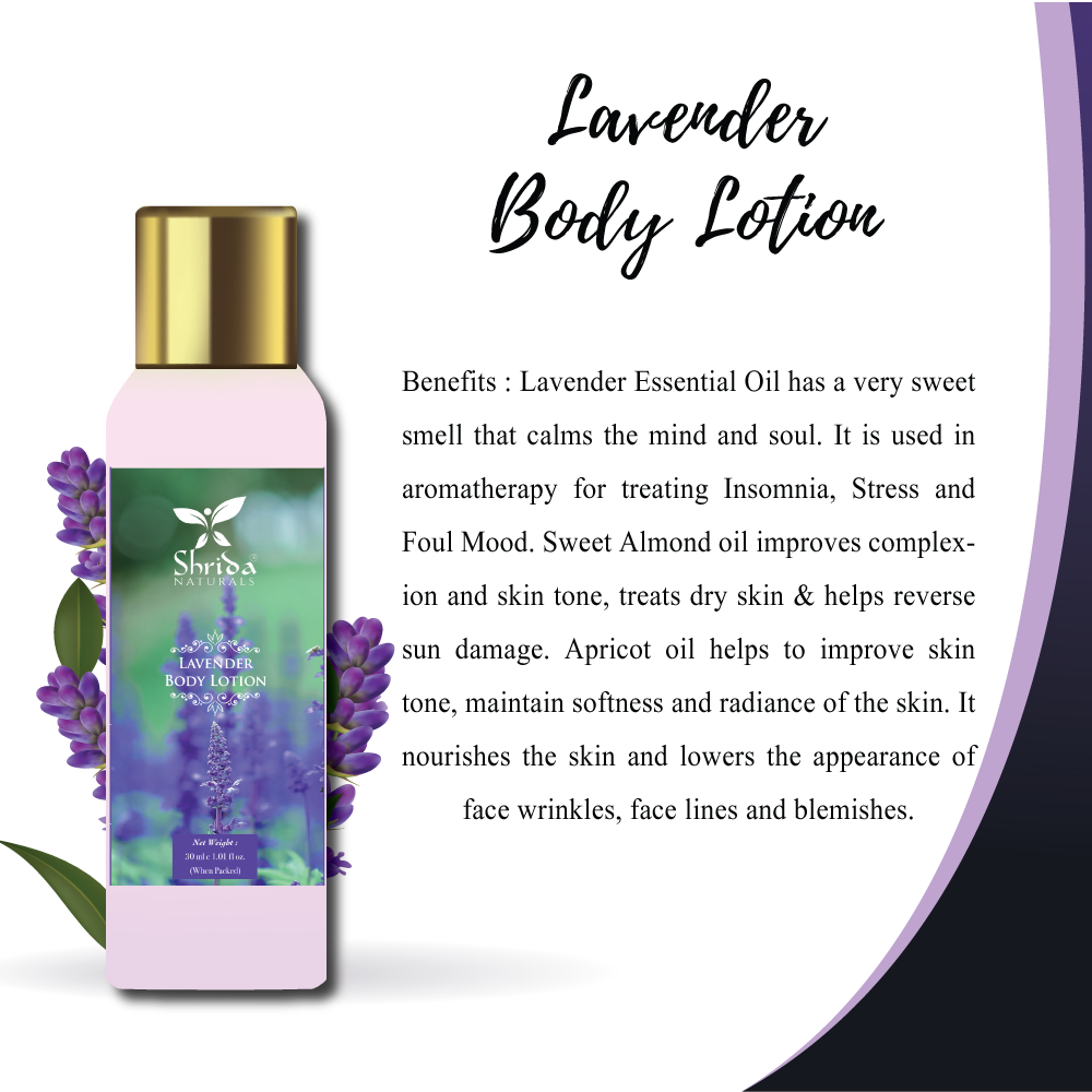Mini Lavender Body Lotion 30ml
