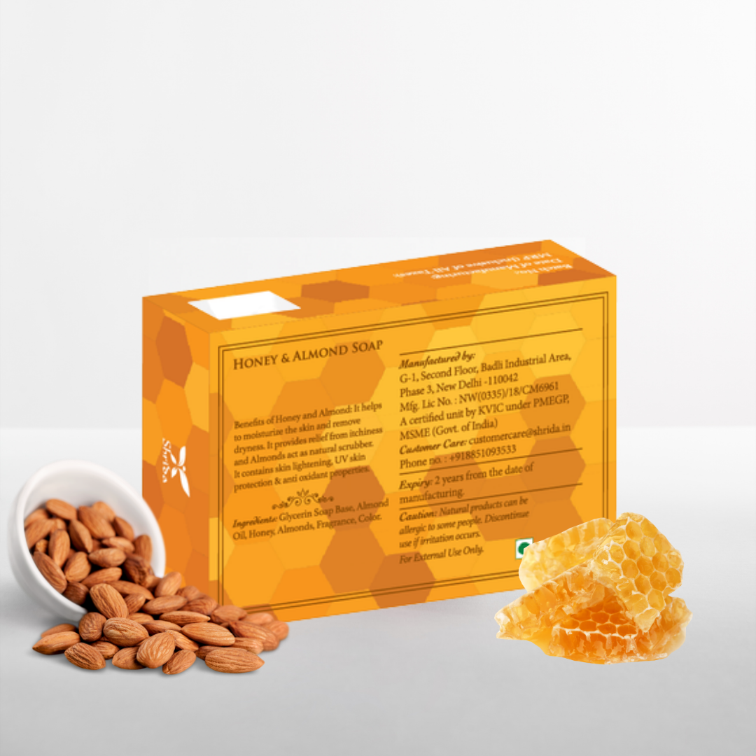 Honey Almond soap 125 g