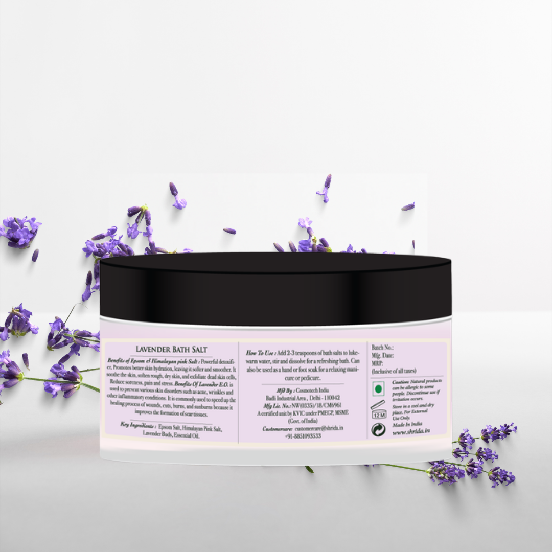 Lavender Bath Salt 200 g