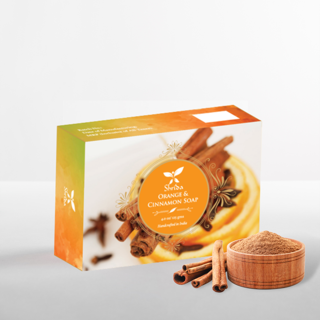 Orange Cinnamon soap 125 g