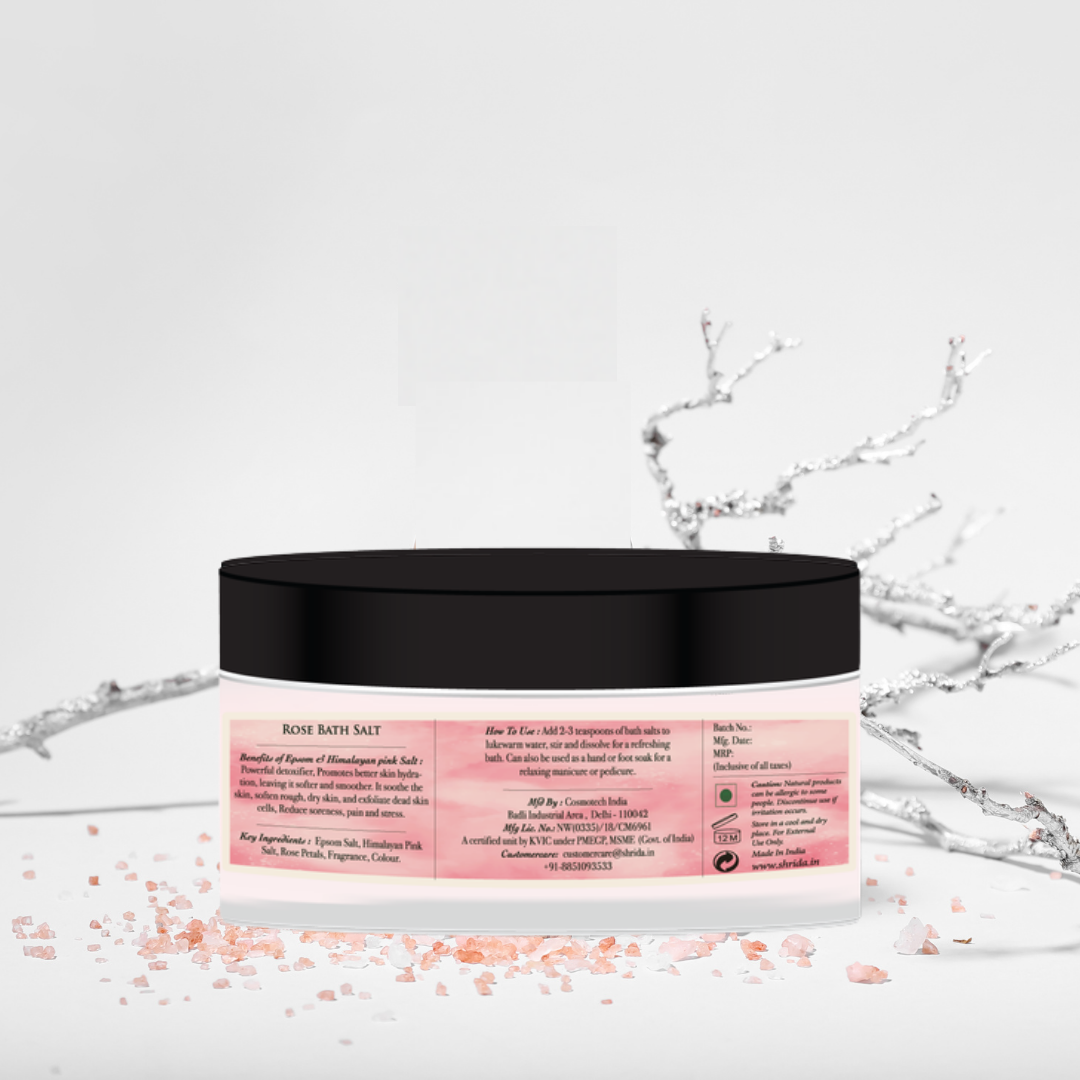 Rose Bath Salt 200 g