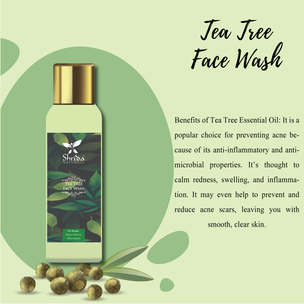 Mini Tea Tree Face Wash 30ml